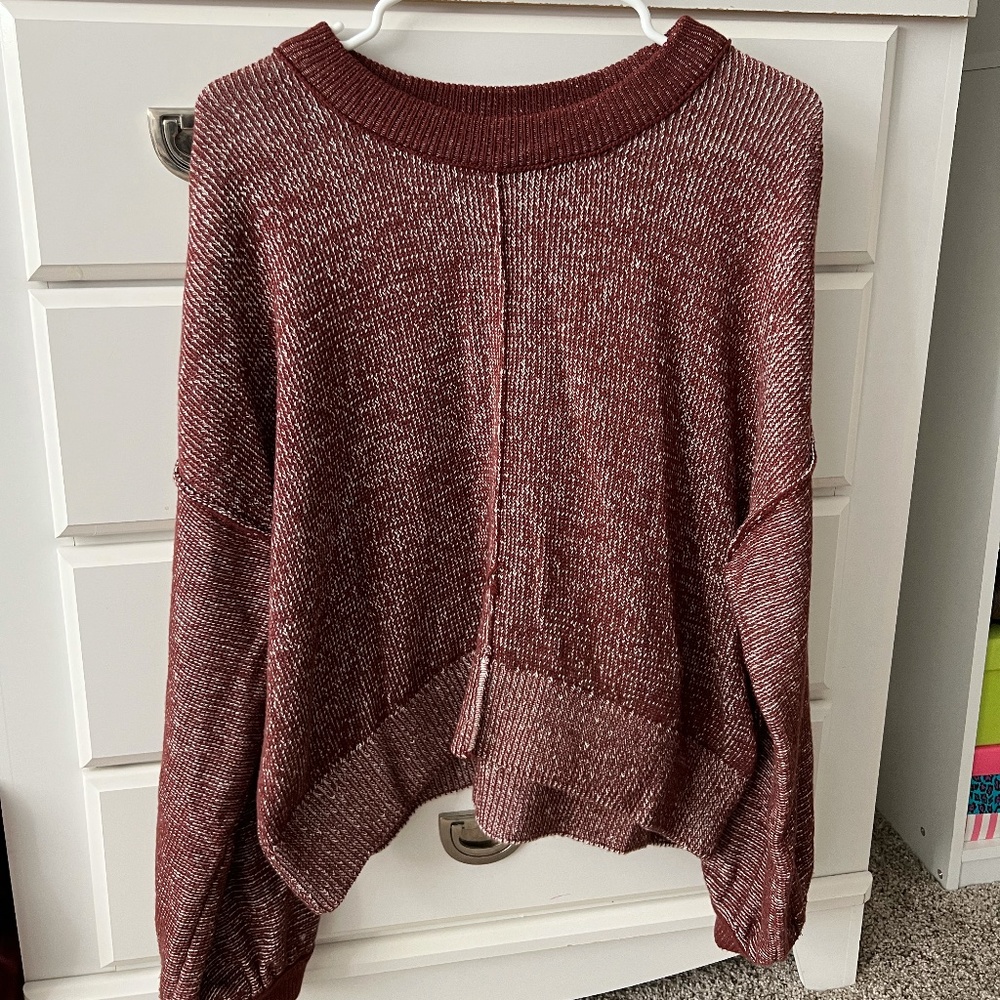 NWOT SO Red Cropped Sweater - Juniors Large